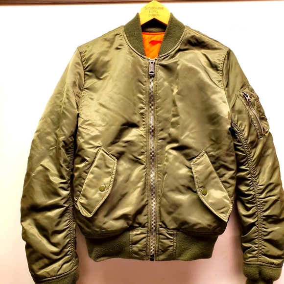 Alpha Industries Other - Alpha Industries Men's Flyers Reversible Bomber Jacket size XS
